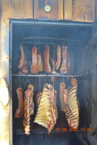 Wędzarnia mięsa w Wiśle